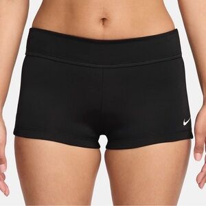 Nike Black Swim Kick Shorts Women XL